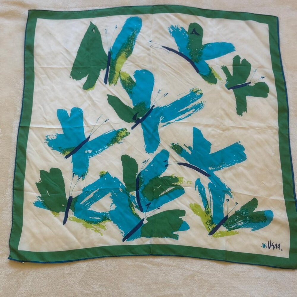 vintage Vera Neumann silk scarf